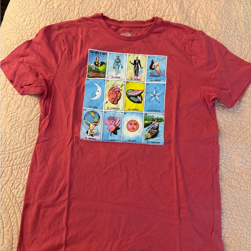 Women's Graphic Tees - mexican loteria